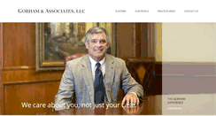 Desktop Screenshot of gorhamandassociates.com